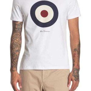 Ben Sherman Crew Neck Graphic T-Shirt Size Large